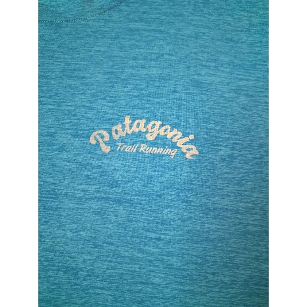 Patagonia Running Shirt Womens Size Large Athleisure Athletic TShirt - Picture 4 of 10
